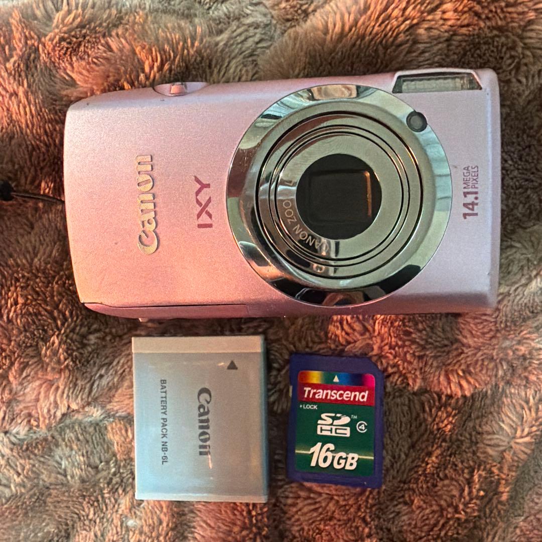 Canon キャノン IXY 10S イクシーピンク　デジカメ
