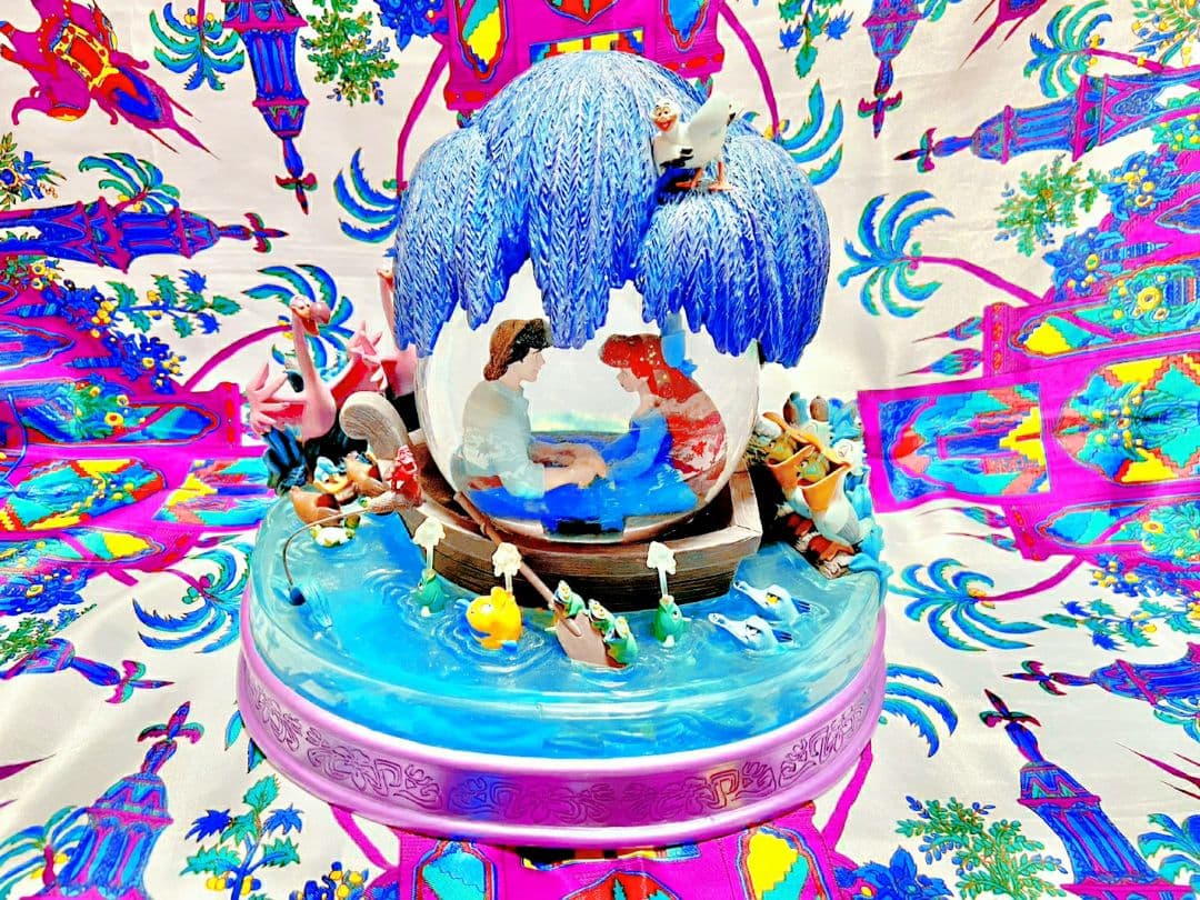 【リトルマーメイド】Disney スノーグローブ オルゴール