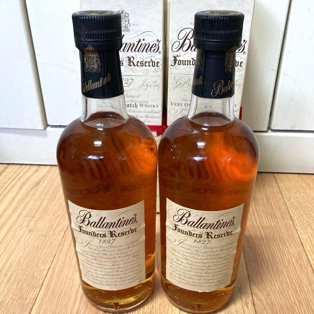 古酒 バランタイン ファウンダーズリザーブ 1827 ２本セット