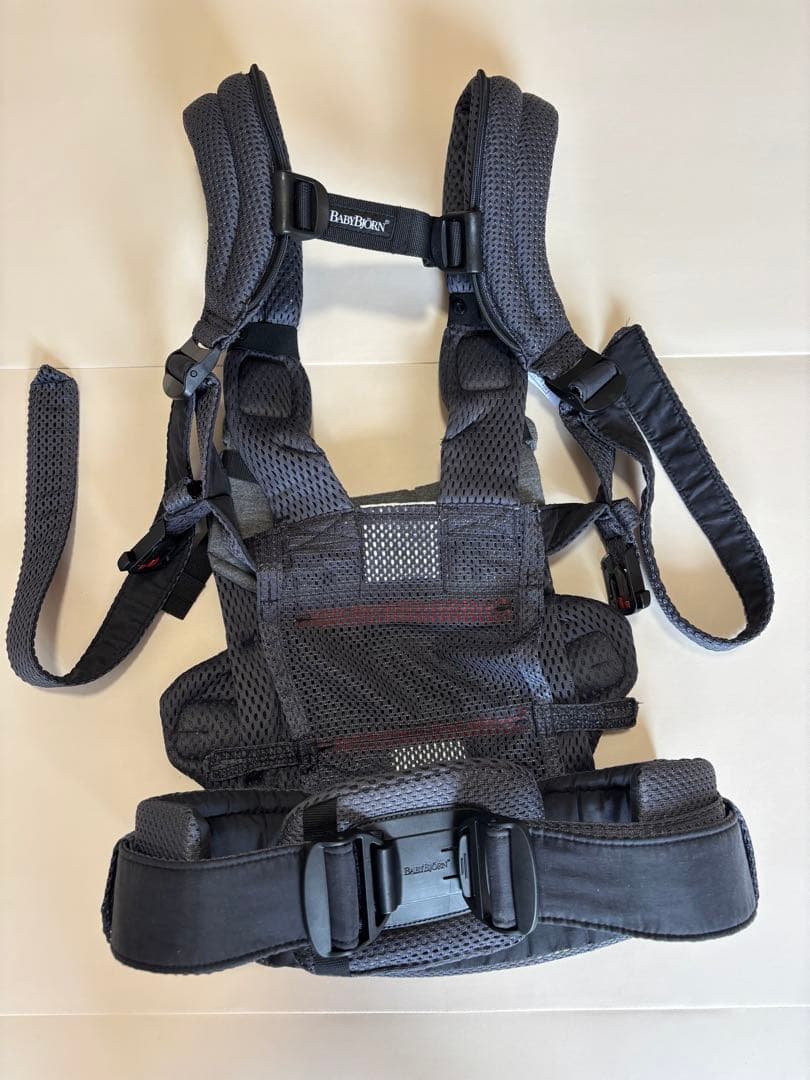 【値下げ】ベビービョルン　抱っこ紐　ハーモニー　アンスラサイト