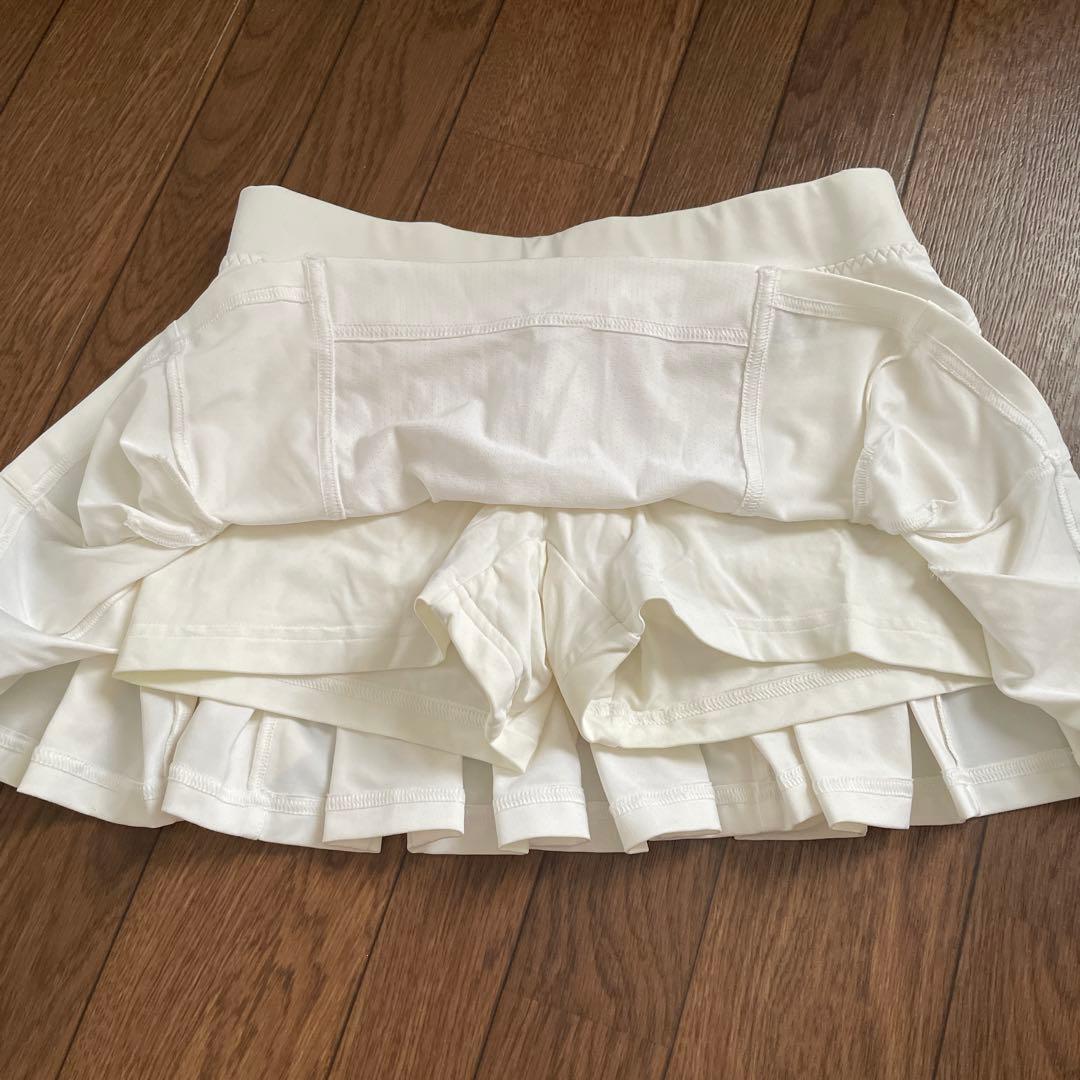 adidas Stella McCartney テニススカート ホワイト