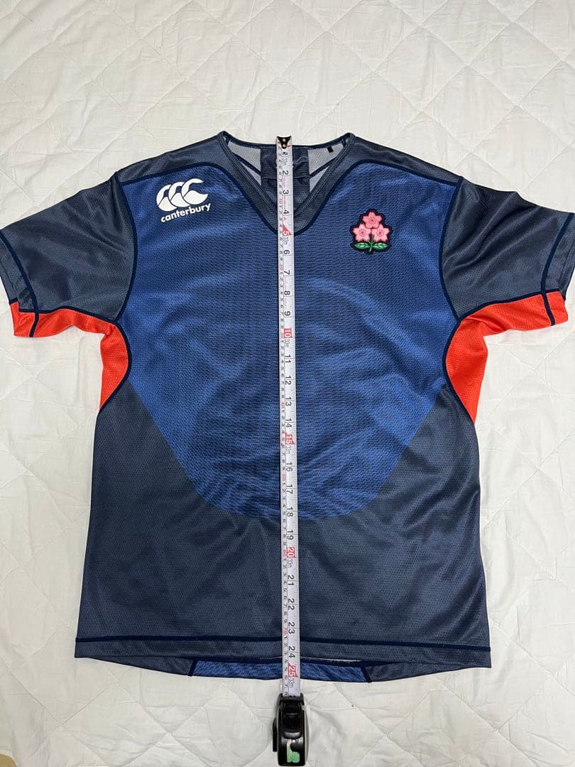 【値下】ラグビー　高校日本代表選手支給品【カンタベリー　トレーニングジャージ】