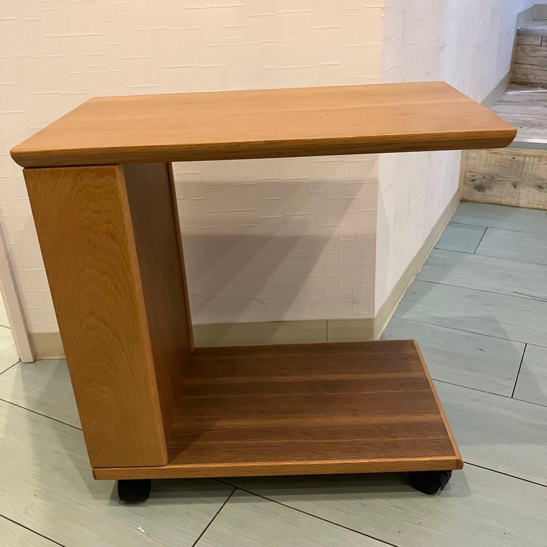 浜本工芸　濱本工藝　サイドテーブル　飾り棚　ローテーブル　ナチュラルオーク