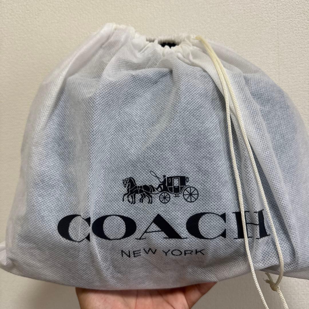 くまさん専用COACH 2way デニムハンドバッグ　ショルダーバッグ