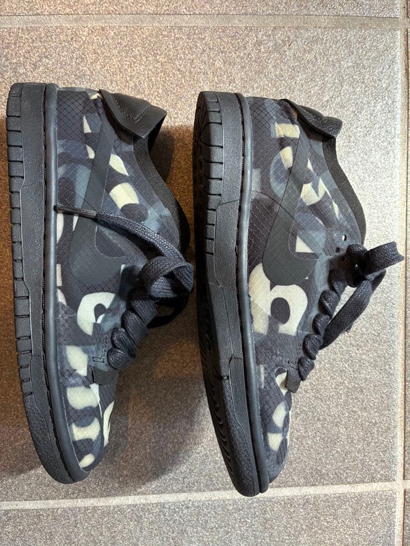 Nike コムデギャルソン　dunk low 22cm
