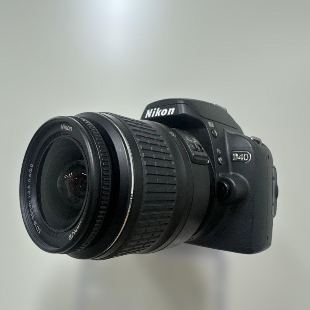 【動作確認済】NikonD40＋AF-S NIKKOR18-55mmレンズセット