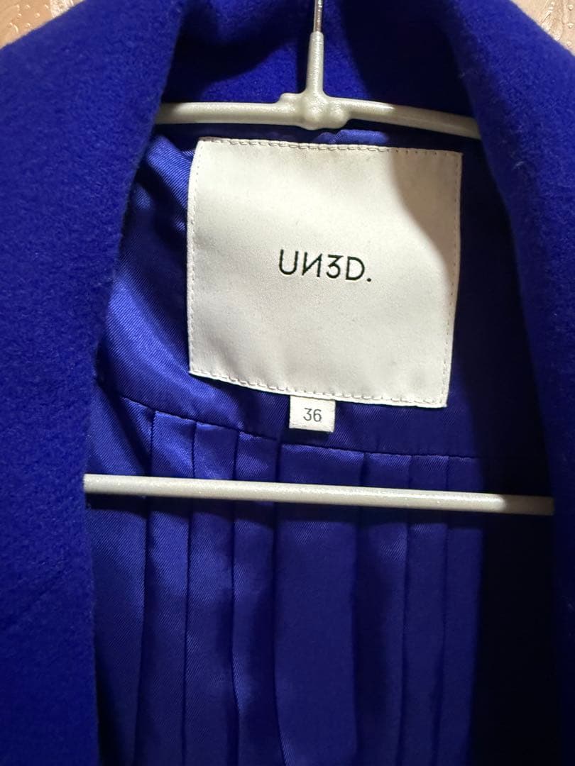 値下げ★美品クリーニング済み【UN3D】BLOCKING P COAT