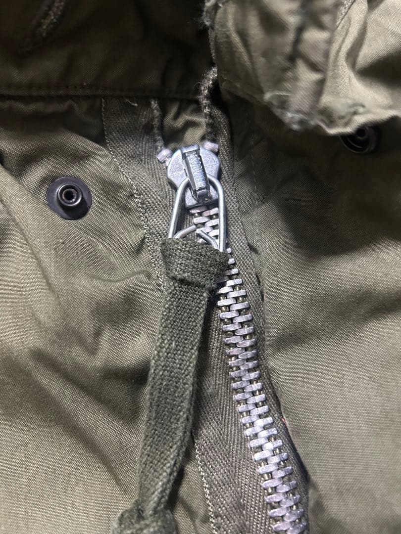 70s M65フィッシュテールパーカー　モッズコート　アルミジップ　ビンテージ