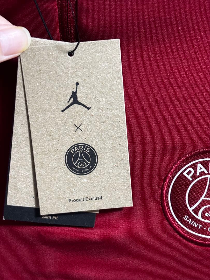 新品　タグ付き　パリ・サンジェルマン ジャージ レッド　Sサイズ