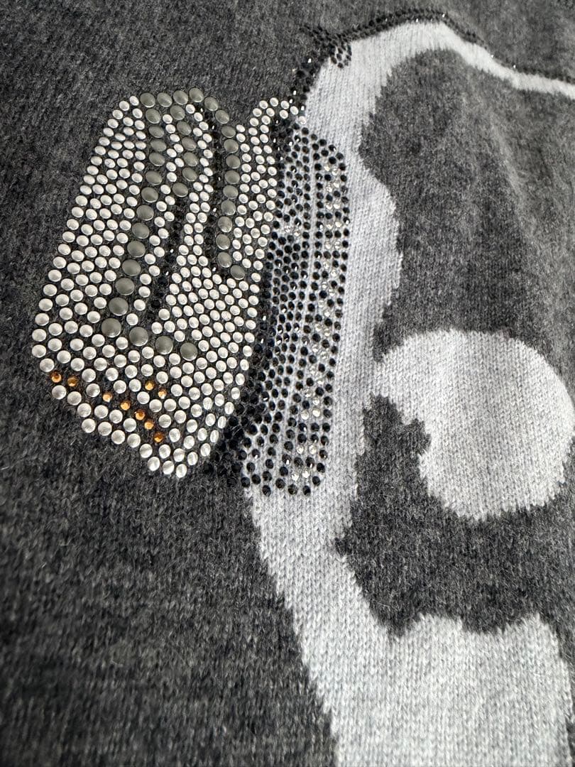 ルシアンペラフィネ正規品 カシミヤニット スカルセーター　vネックカーディガン