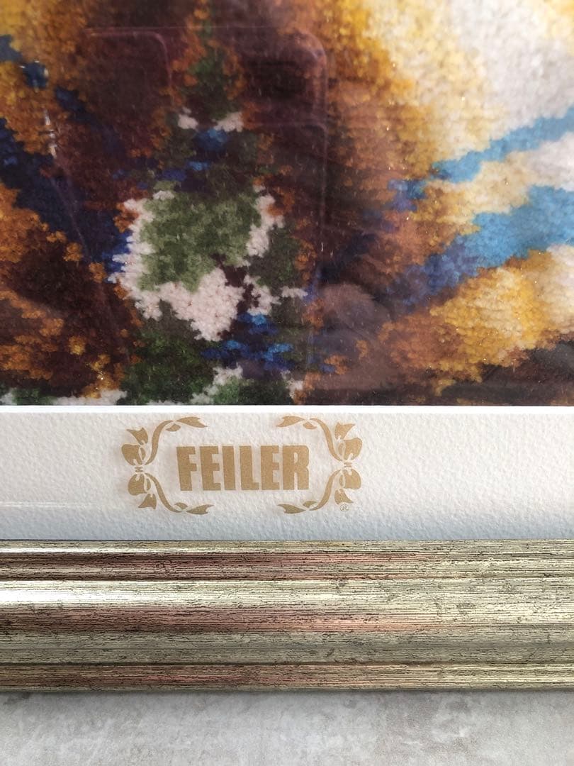 フェイラー 額縁　非売品　ハンカチ付き