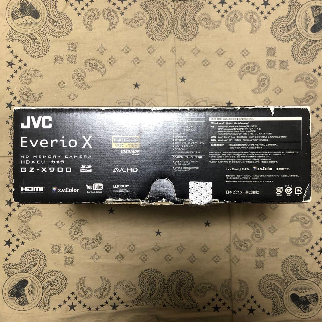 完品 JVC Everio GZ-X900 ビデオカメラ 美品