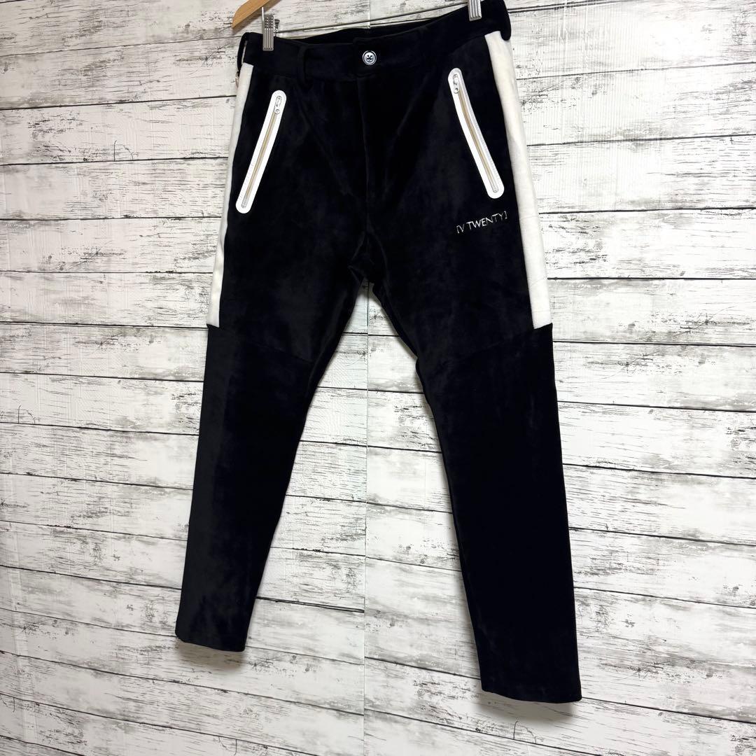 希少　限定　V12 LEON コラボ　V20 ゴルフウェア　ゴルフ　ブラック