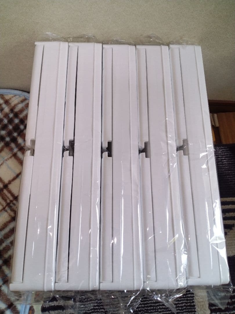 【新品】ダイソー ジョイントできる扉付折りたたみ収納ケース(大)サイズ８個セット