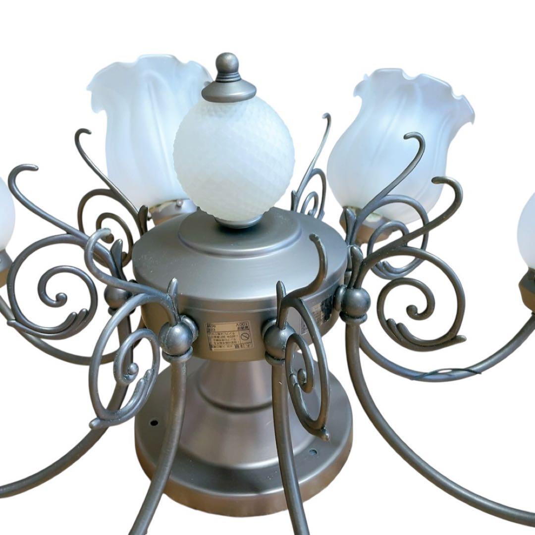 【リモコン・LED電球付】キシマ GEM-6700C 直付タイプ シャンデリア