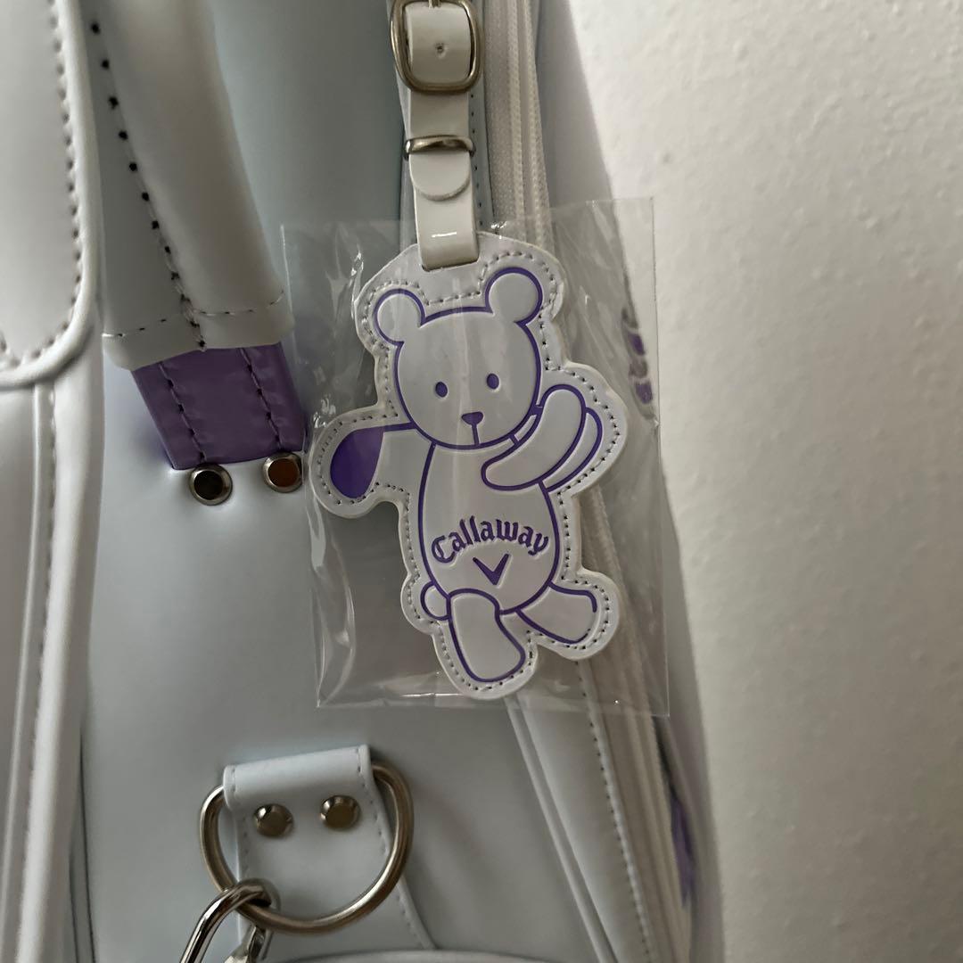Callaway キャディバッグ ホワイト・パープル　未使用品