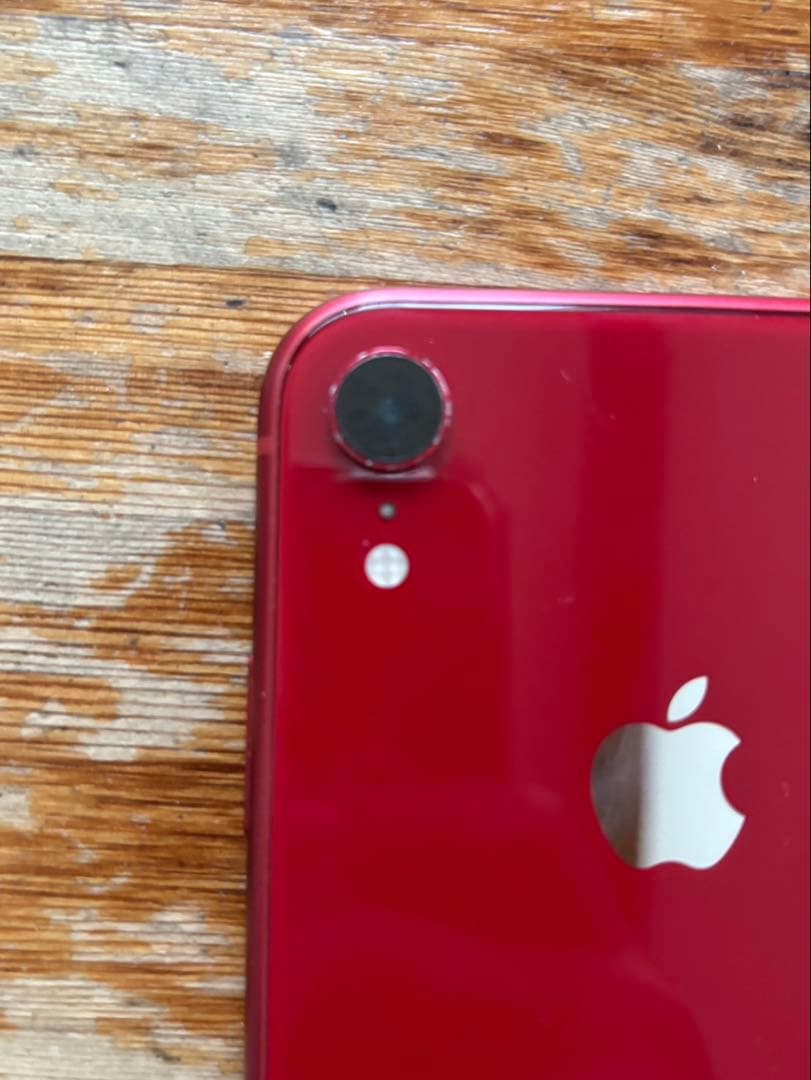 iPhoneXR レッド本体