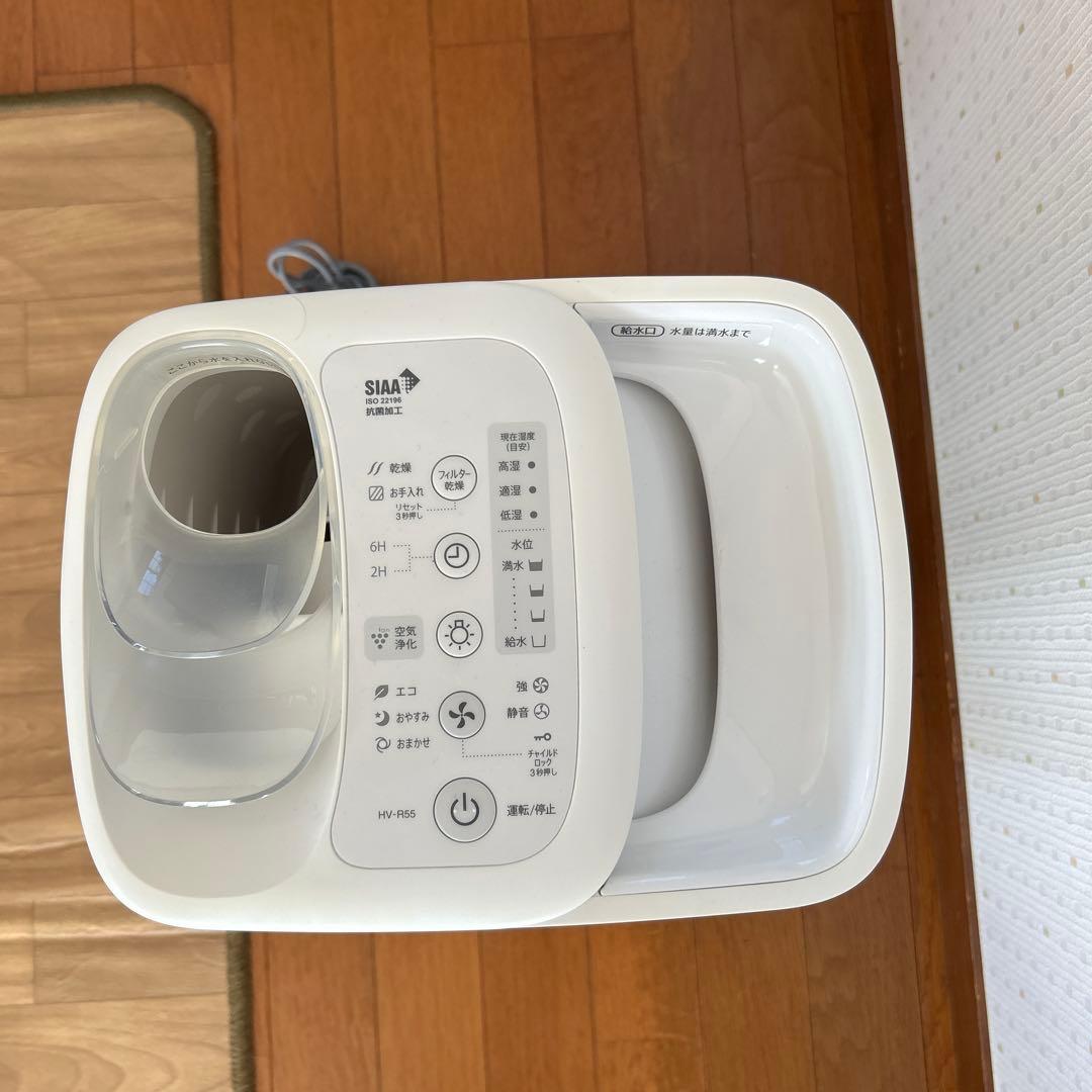SHARP 加湿器HV-R55-W ホワイト 2023年製　[美品]