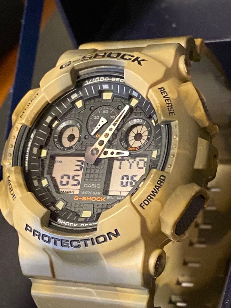 専用出品！【 世界に1つ 超美品 電池新品 】！ミリタリー系G-SHOCK