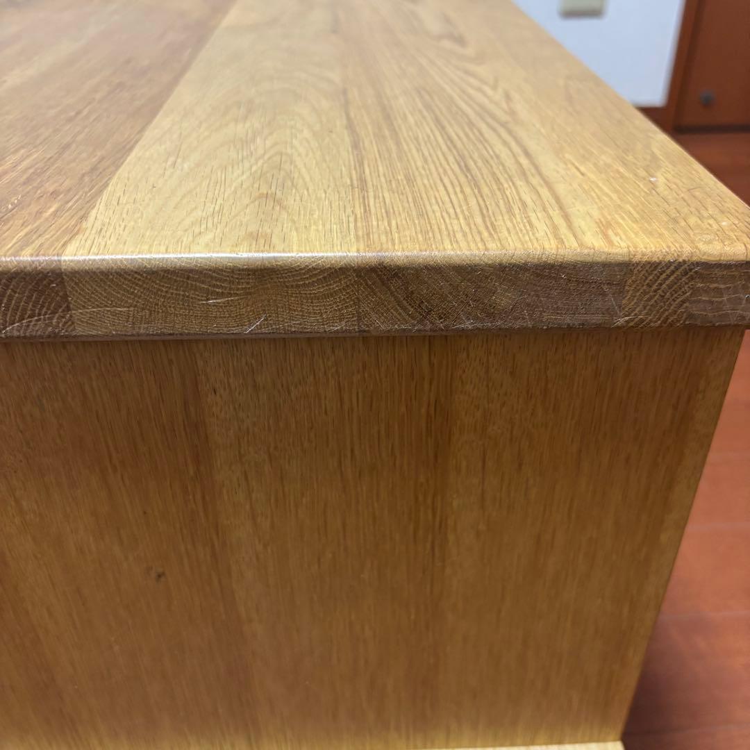 起立木工 天然木 無垢材 テレビボード テレビ台 111cm