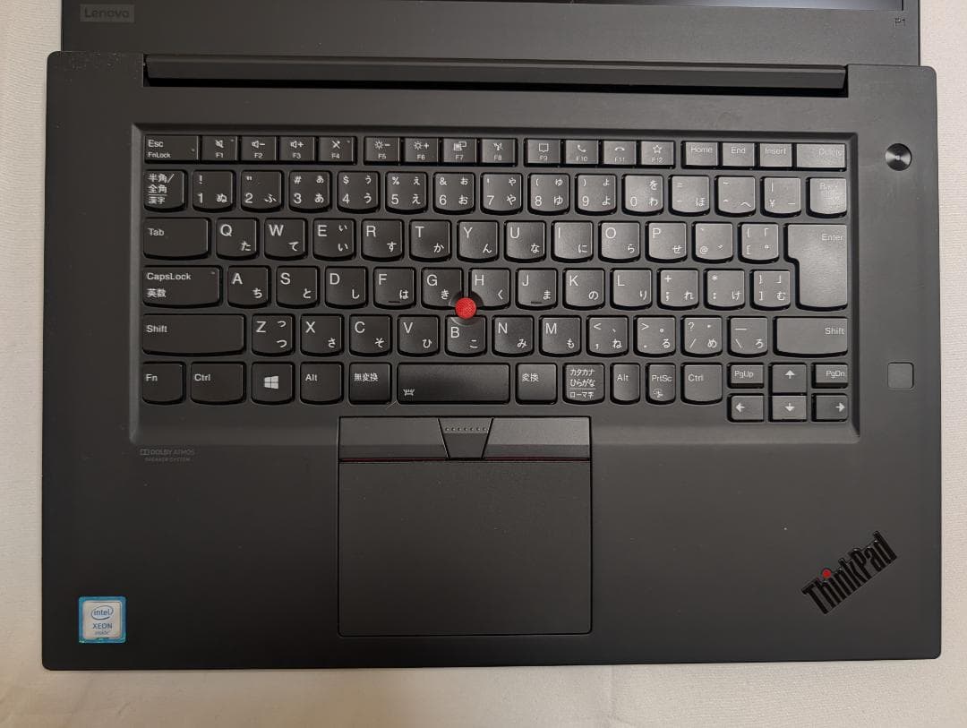 Windowsノート本体 ThinkPad P1 Gen2 i7/32GB/1TB/4K/15.6
