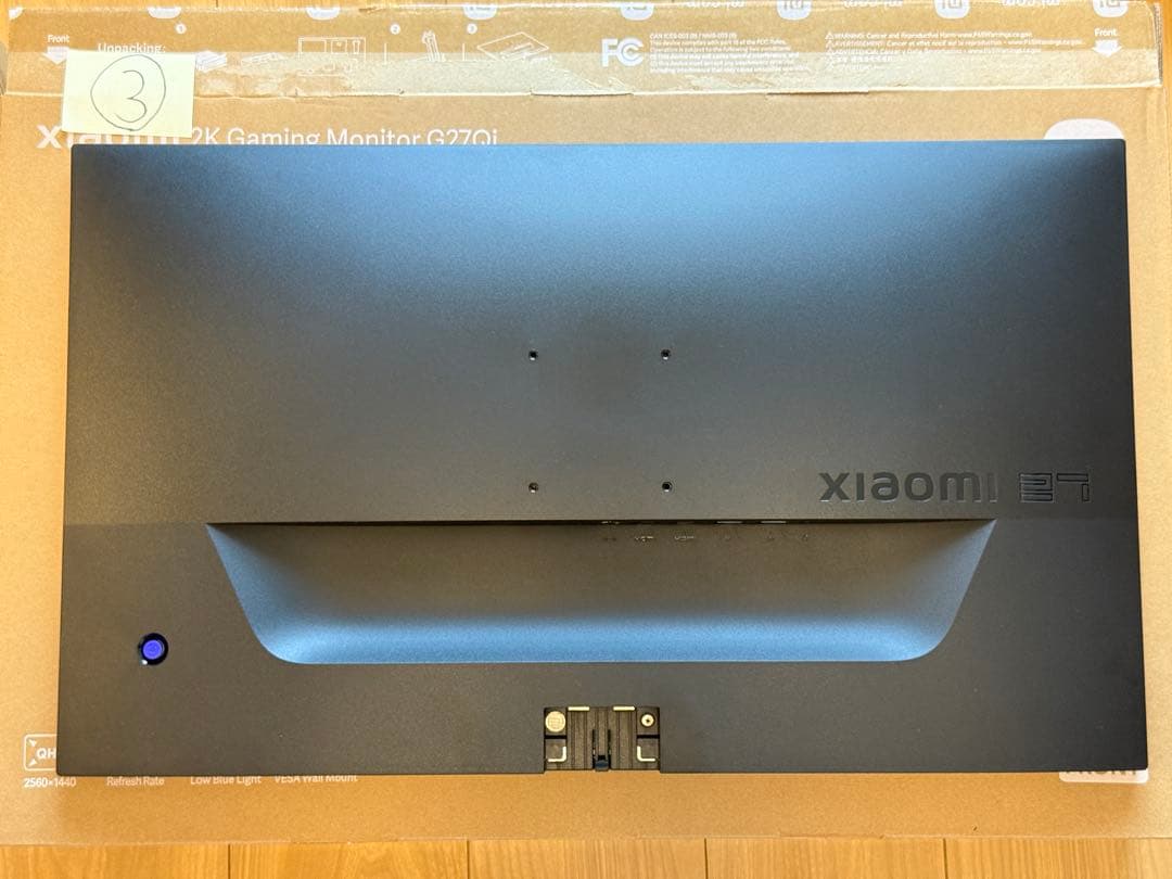 Xiaomi ゲーミングモニター G27Qi 27インチ WQHD③