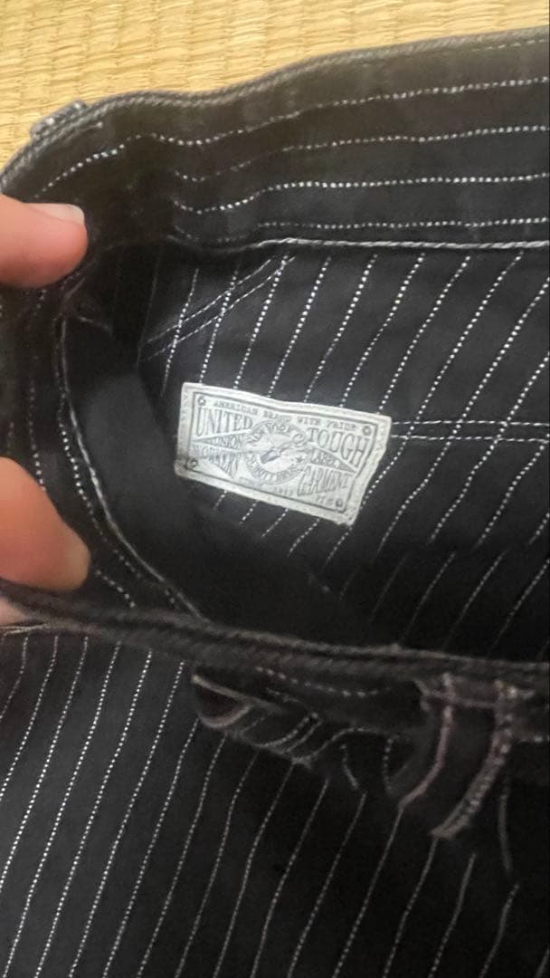 Schott ショット ヒッコリー デニム ブラック アメカジ 34