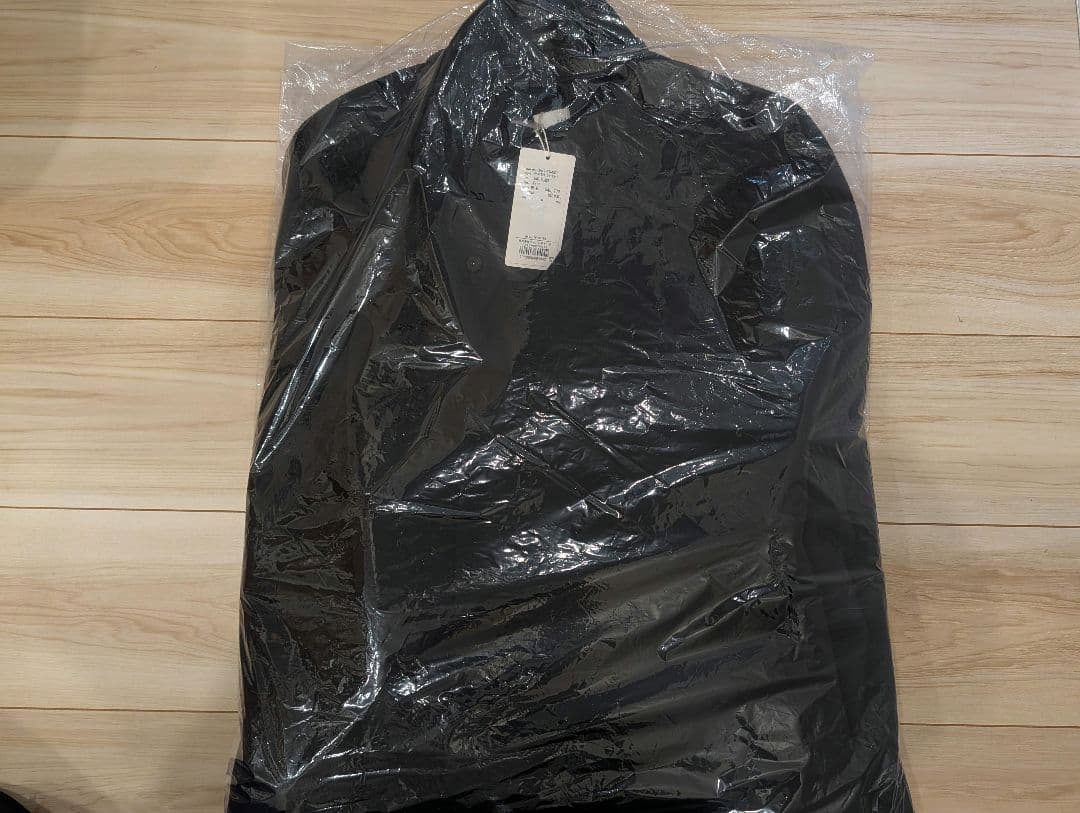 新品タグ付き ウールスタンドショートコート INKBLACK かぐれ