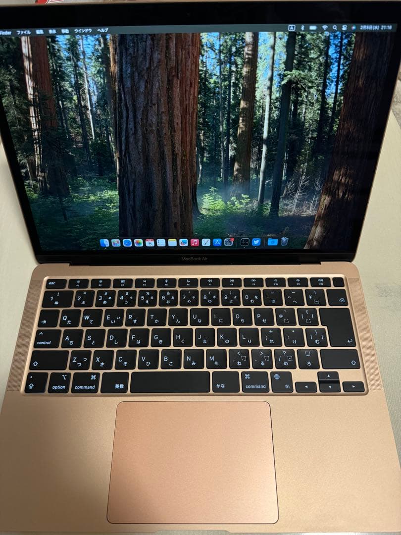 Apple MacBookAir 13インチ ゴールド　M1