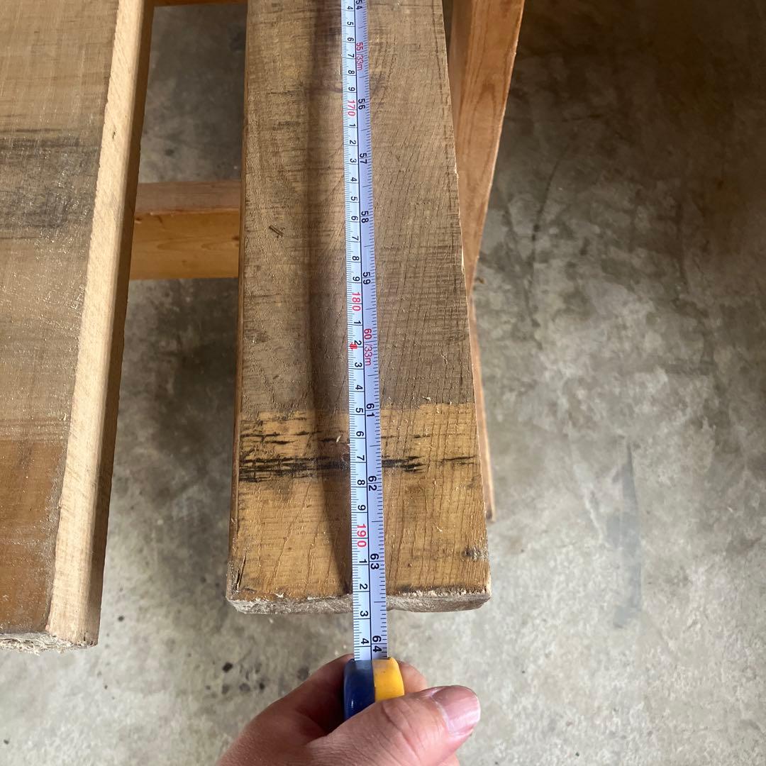 栗材　貴重　節少ない　乾燥済み