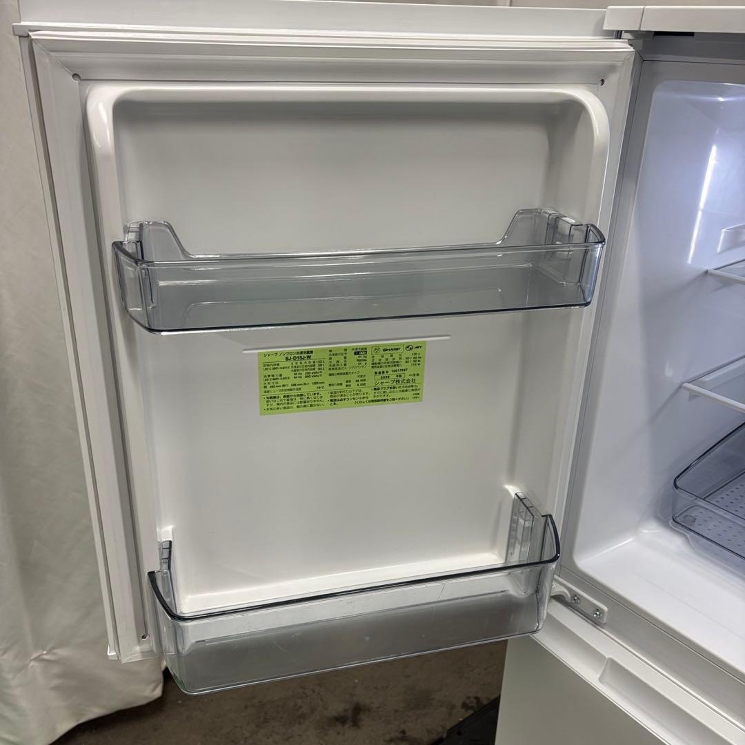 ★153　冷蔵庫　SHARP　一人暮らし　綺麗　安い　中古　設置無料　両開き