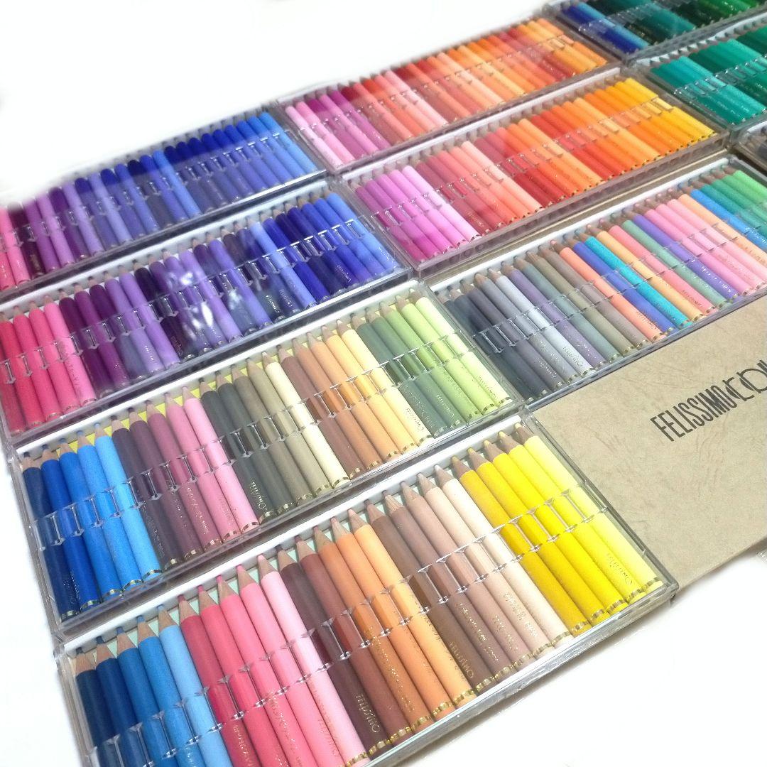 フェリシモ 色鉛筆 25色セット 15箱