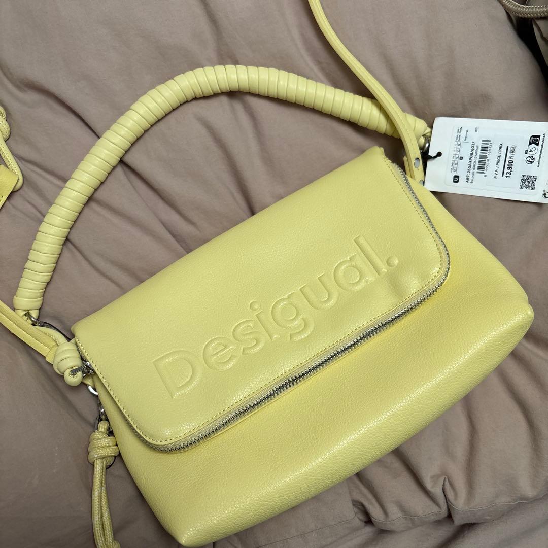 Desigual イエロー バッグ