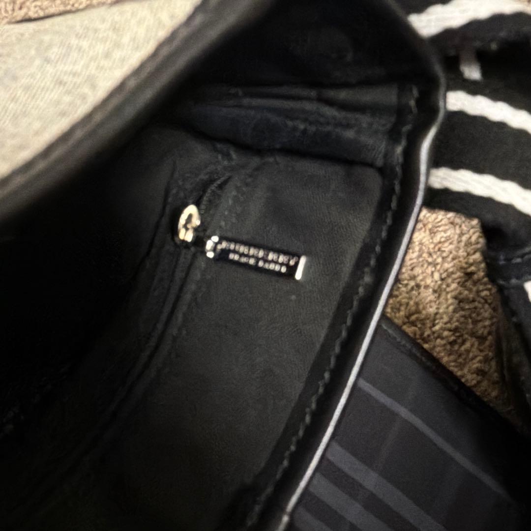 グレー キャンバス ショルダーバッグ