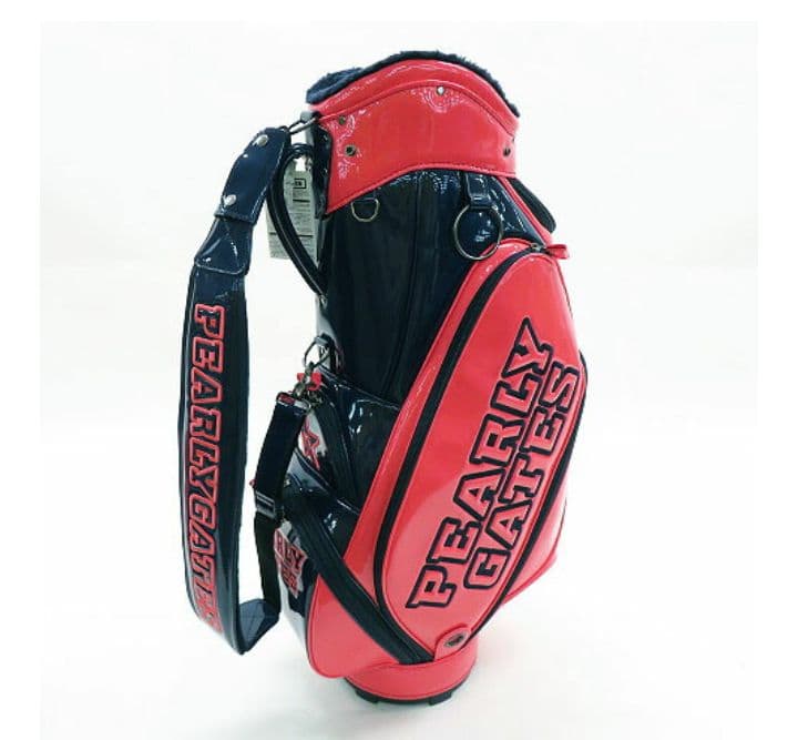 値下中　パーリーゲイツ　キャディ　バッグ　完売　限定　入手困難　ピンク　ネイビー