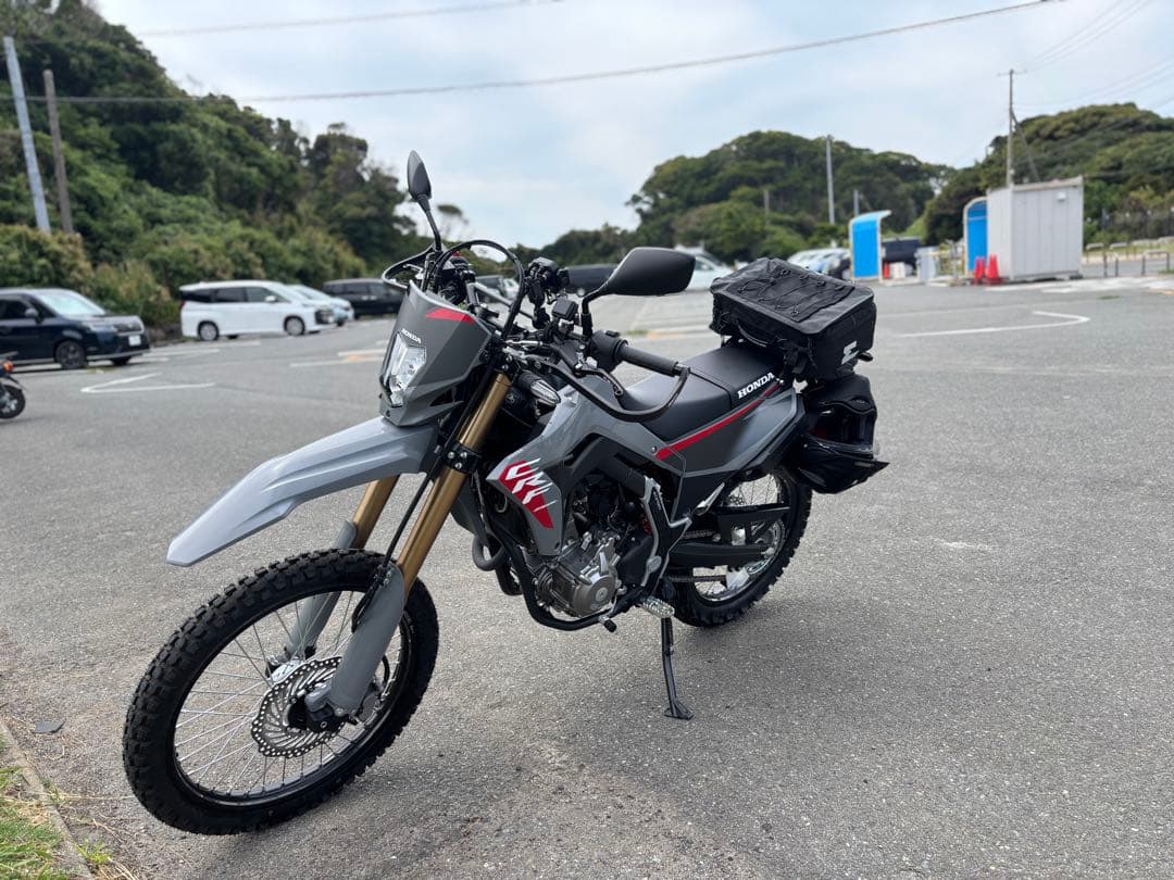 CRF250L リアキャリア、ハンドガード　セット
