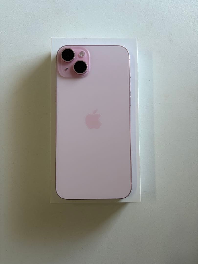 THO様傷なし　iPhone 15plus 128GBピンク 本体　SIMフリー