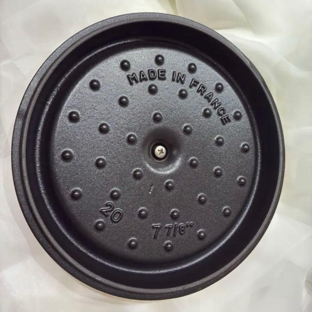 STAUB ストウブ ピコ・ココット ラウンド 20cm チェリー／レッド