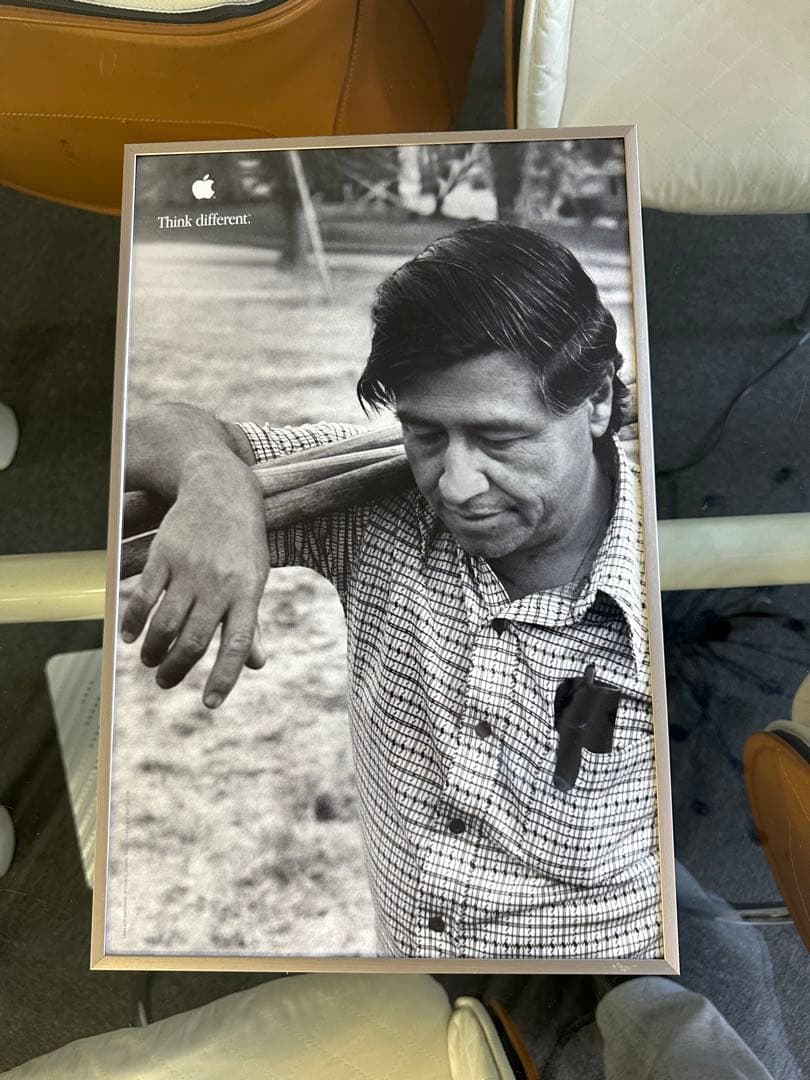 【Apple】think different 額縁入りポスターコンプリートセット