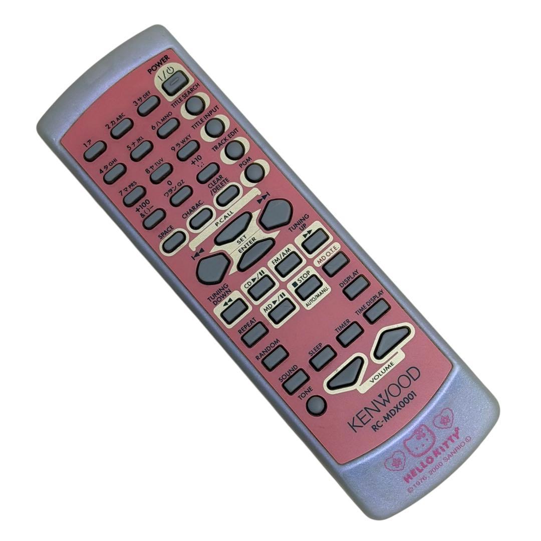 【動作確認済】MDX-KT302 ハローキティ ラジカセ ケンウッド 匿名配送