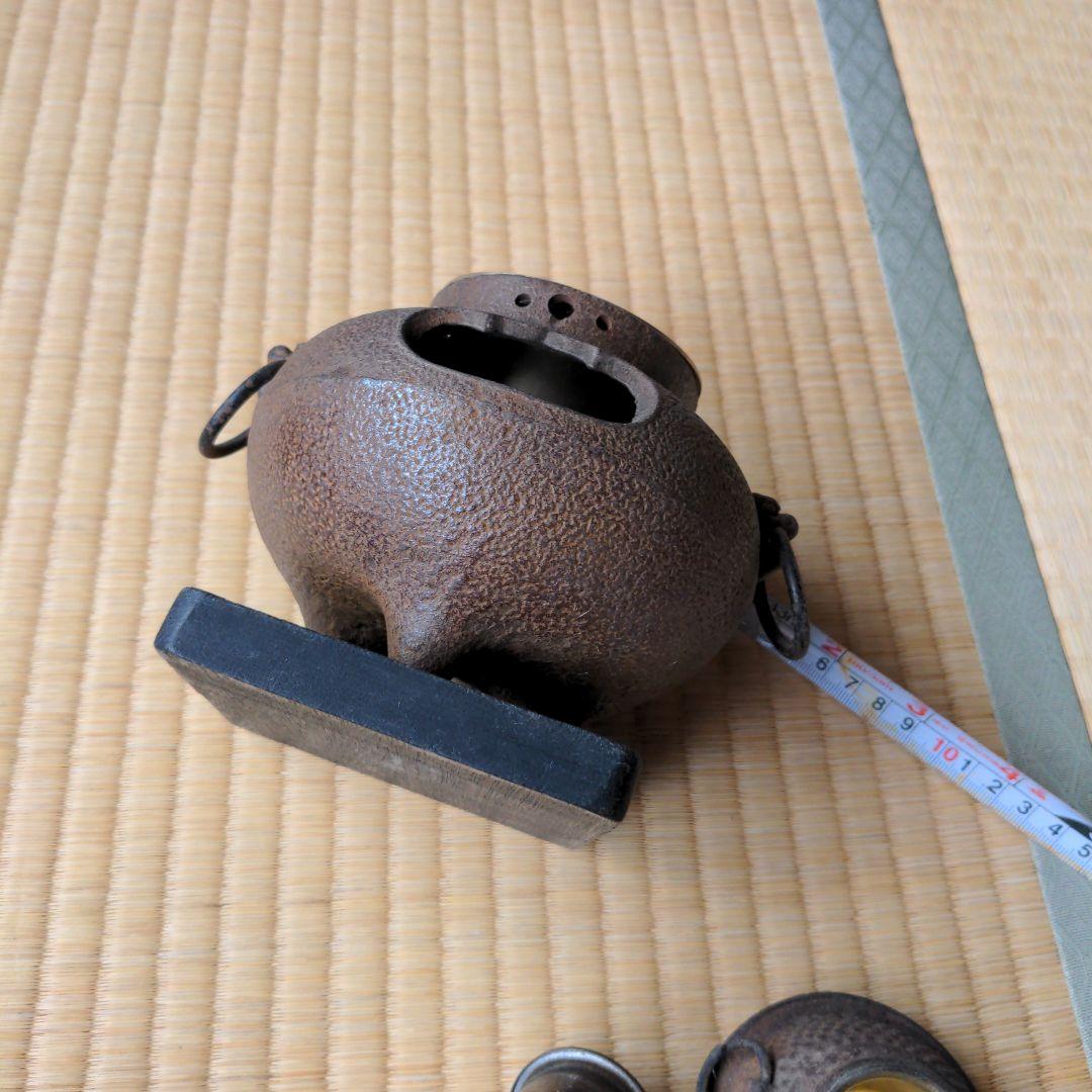 昭和レトロな茶釜のオイルライターです(⁠。⁠•̀⁠ᴗ⁠-⁠)⁠✧