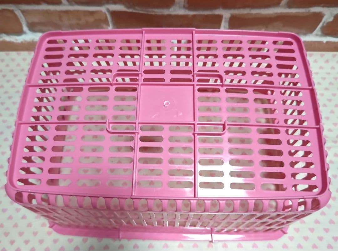 キティ ショッピングバスケット ピンク うさぎ ハート 2012 新品 激レア♪