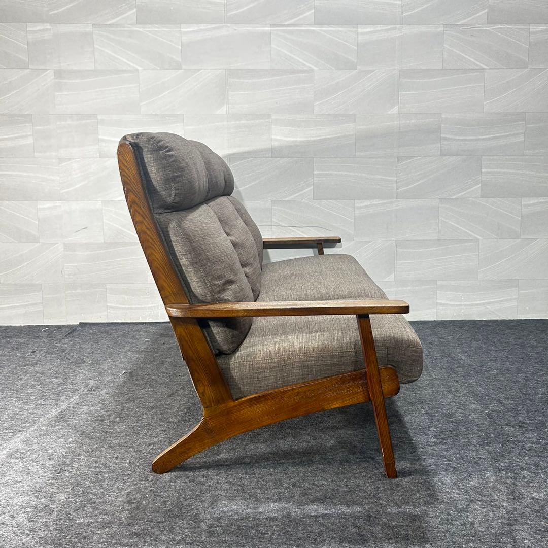 マナベインテリア 3人掛けソファ 布張りソファ ニーナ ソファ d4693