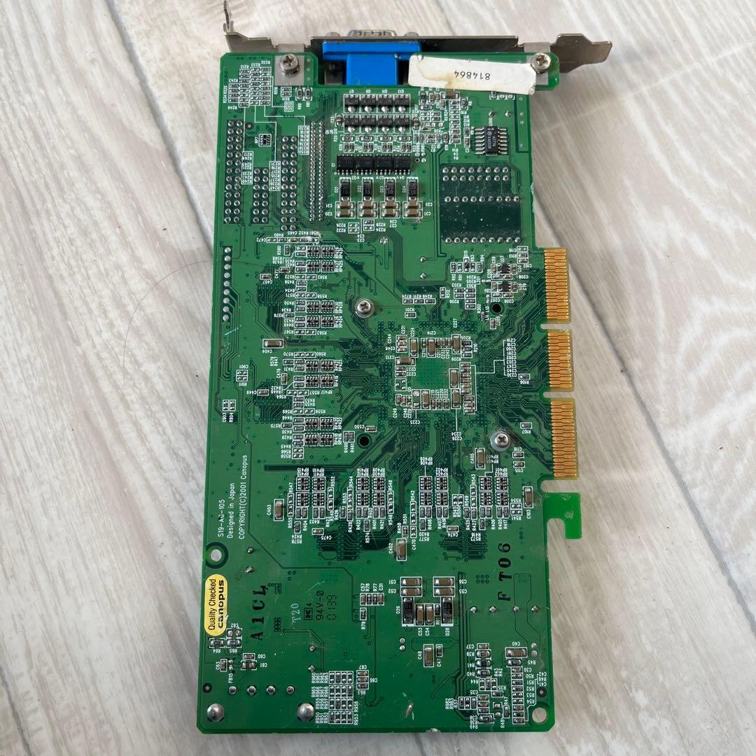 グラフィックボード・グラボ・ビデオカード Canopus SPECTRA X20 Geforce3 AGP