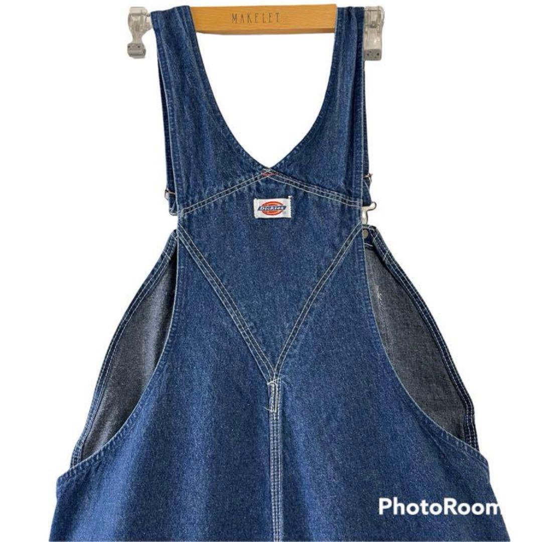 90s USA製 Dickies ディッキーズ デニム オーバーオール
