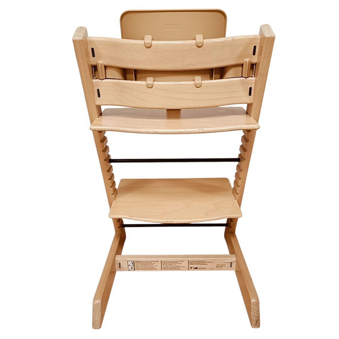 【組み立て不要】ストッケ トリップトラップ ナチュラル ベビーセット トレイ付