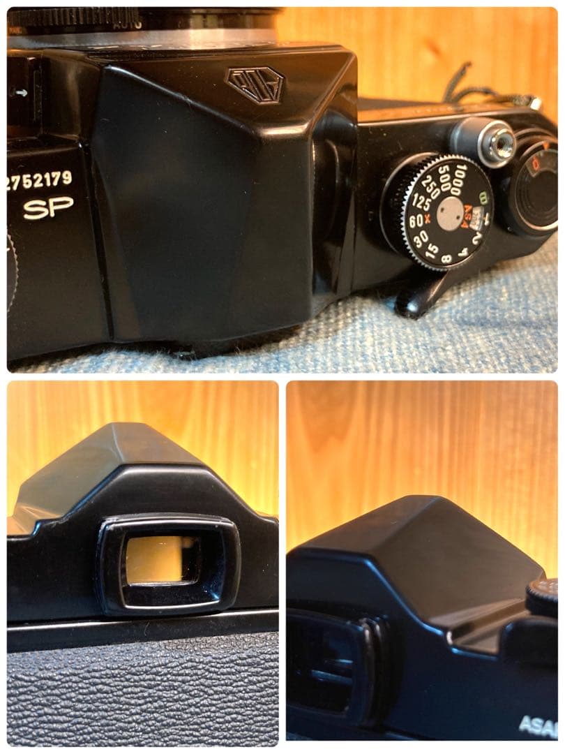 pentax sp 黒　フルセット★完動品＊美品＊初期保証付！★作例多数
