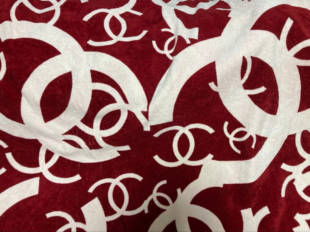 CHANEL ブランケット　大判タオル　126㎝×170㎝　レア　シャネル