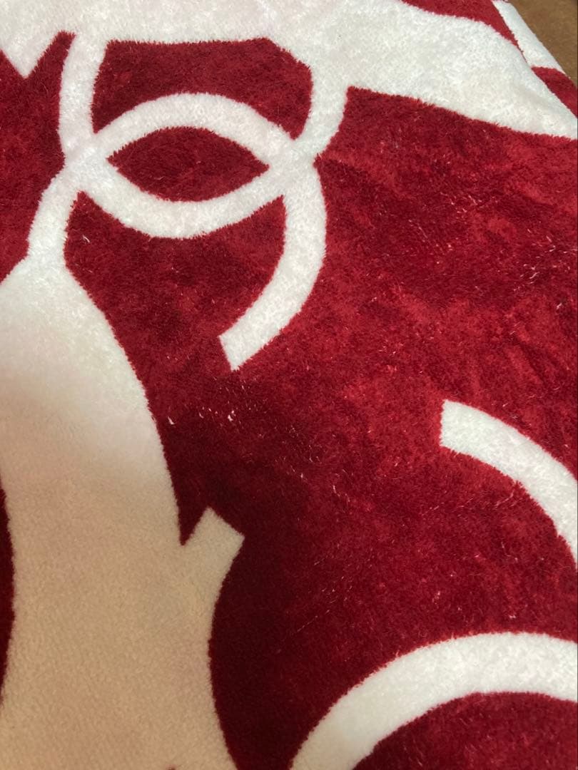 CHANEL ブランケット　大判タオル　126㎝×170㎝　レア　シャネル