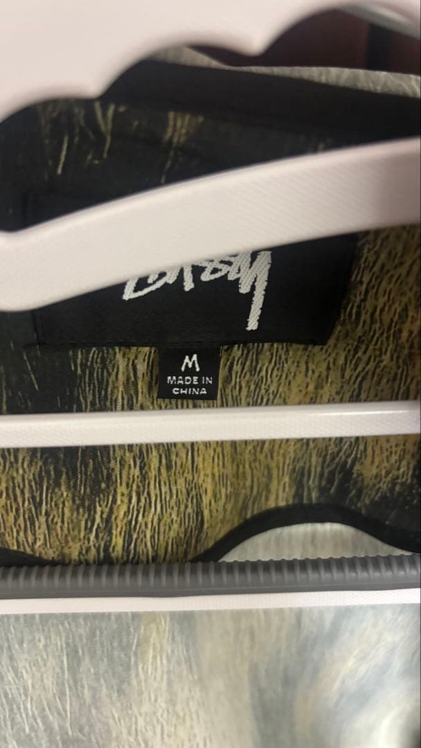 stussy beach shell jacket レオパード柄